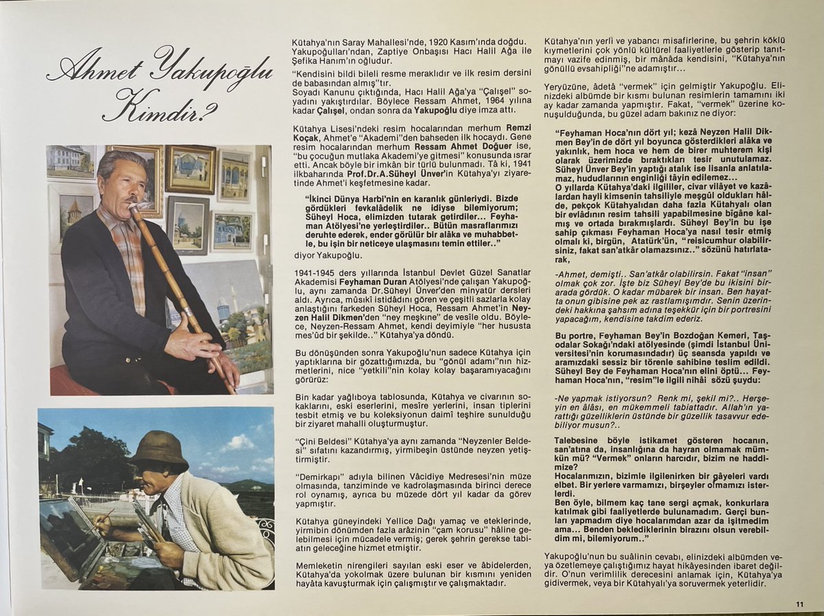 hattatberk's tweet image. Kütüphanemden; Ahmet Yakuboğlu’nun Boğaziçi (Anadolu Yakası) resimleri…