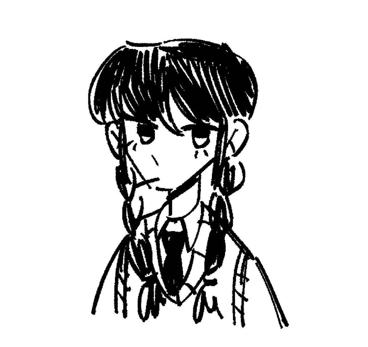 Candiskulz's tweet image. I found a funky new brush ok that’s it goodnight #WednesdaySeason2