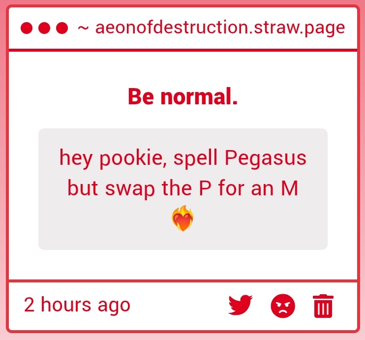 ruinauthor's tweet image. What the hell is a megasus.