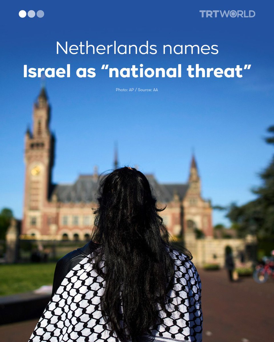 Israel is now officially considered a threat by the Netherlands.

It’s been added, for the first time ever, to the country’s national threat list over alleged disinformation campaigns, political interference and threats to the International Criminal Court