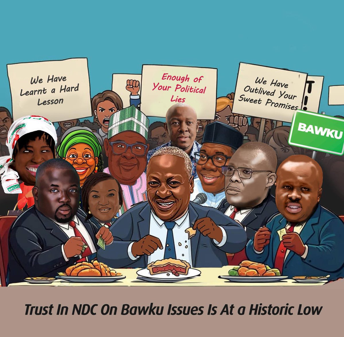 BureauNpp's tweet image. The NDC, as a political party, capitalized on the instability in the Bawku conflict zone during the election but abandoned the people once they assumed power.