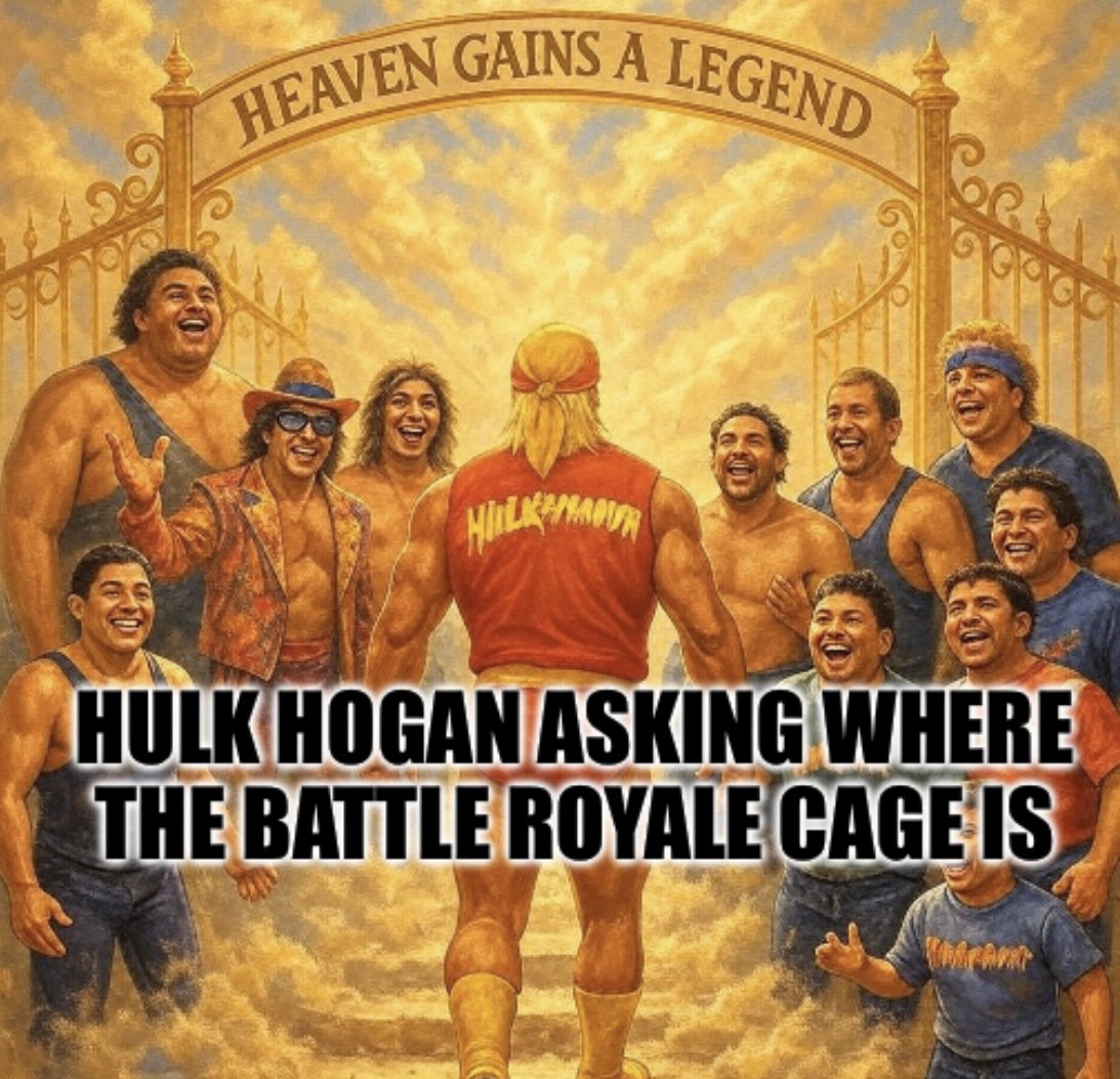 RIP BROTHER! 🙏

Check out my QT tribute to the Hulkster!
👇👇👇👇