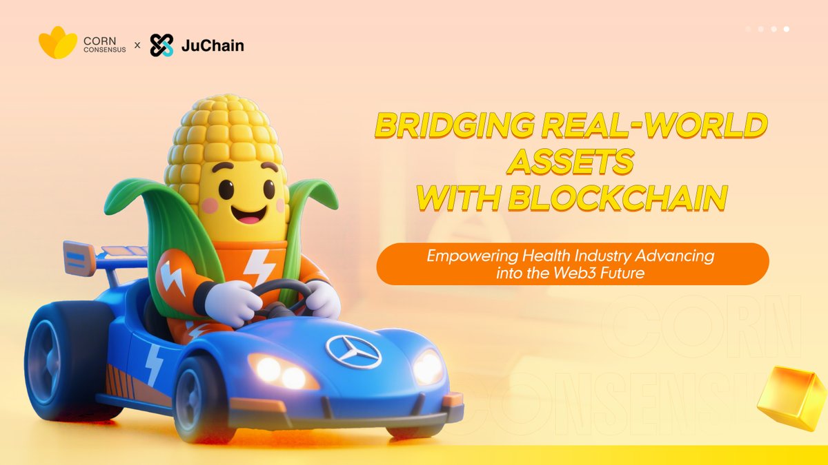 🌽 Corn Consensus joins the JuChain <a href="/juchain101/">JuChain</a> Web3 Ecosystem 🎉

As a RWA-friendly protocol focused on the global health industry, Corn Consensus builds a compliant, asset-driven infrastructure for Web3 adoption 🌐🏥

The consensus is happening. The future is growing🚀