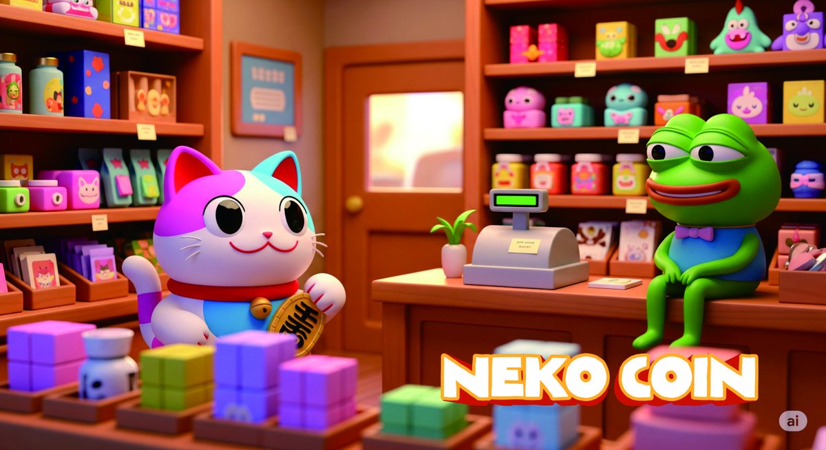 Just a kitty and a frog, making moves with $NEKOCOIN!
From memes to marketplace—this coin’s got real utility and cuteness overload 💖
Shop smart