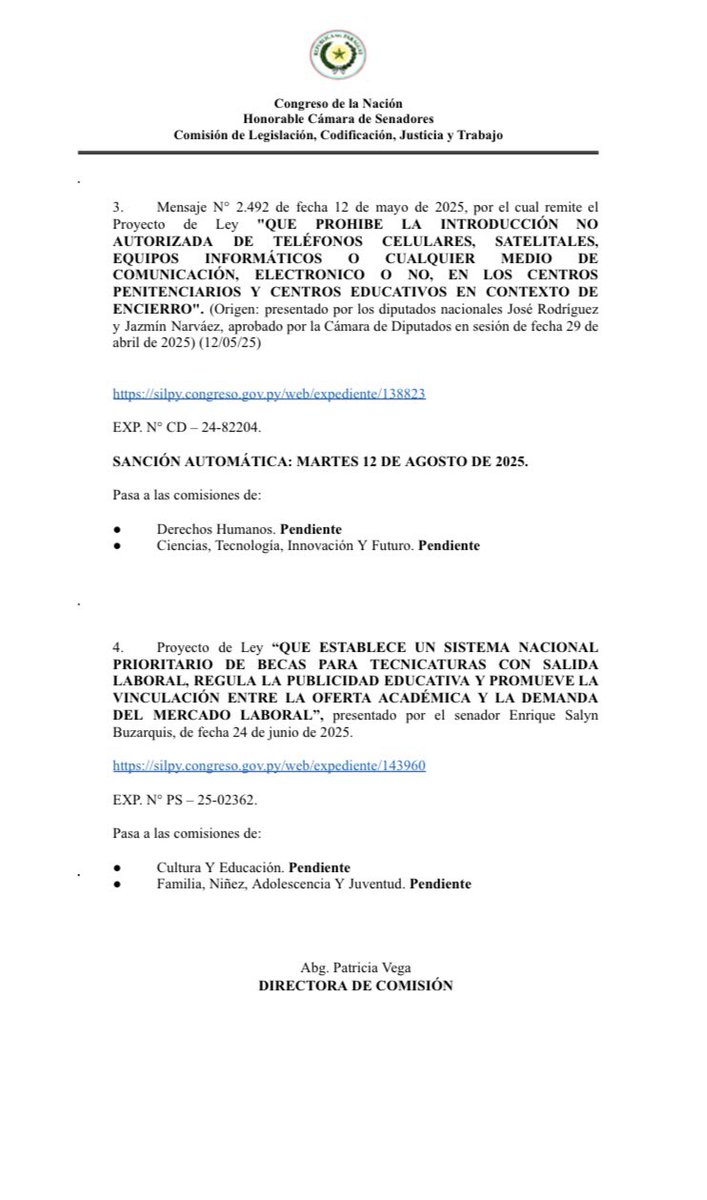 📌 Orden del día de la reunión ordinaria de fecha 28/07/2025