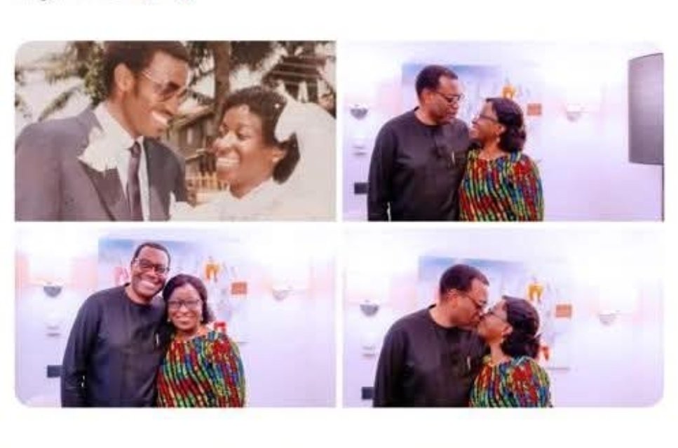 Victor Oladokun (@victoroladokun) on Twitter photo Happy 41st Wedding Anniversary well wishes to my my dearest friends ... <a href="/akin_adesina/">Akinwumi A. Adesina</a> and Grace. What an amazing testimony the both of you are of God's Grace, Goodness, Graciousness and Guidance. May the Lord Himself continue to watch over and Bless you, today and in the many Happy 41st Wedding Anniversary well wishes to my my dearest friends ... <a href="/akin_adesina/">Akinwumi A. Adesina</a> and Grace. What an amazing testimony the both of you are of God's Grace, Goodness, Graciousness and Guidance. May the Lord Himself continue to watch over and Bless you, today and in the many