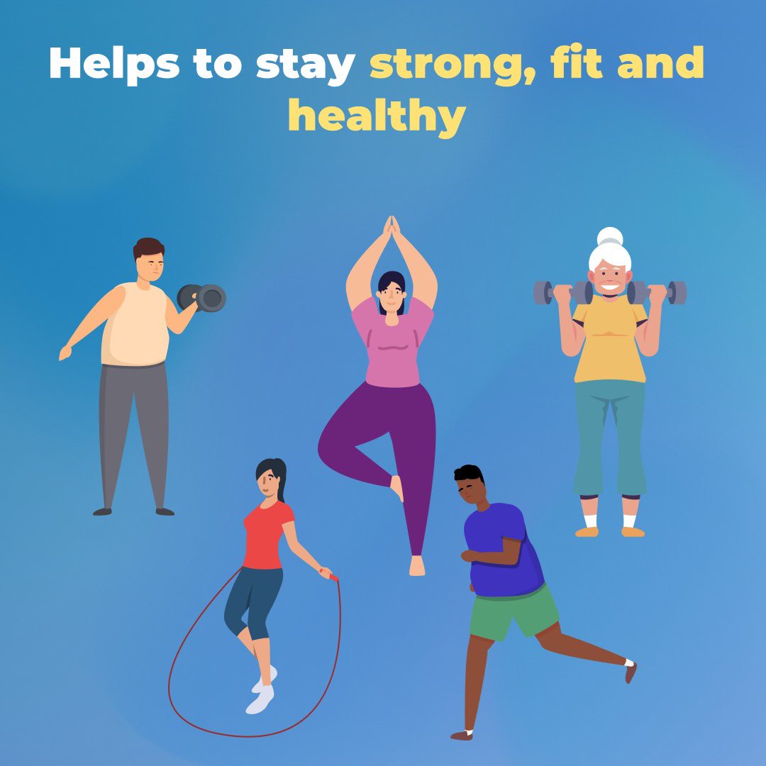 Did you know regular physical activity boosts heart health, sleep, energy &amp; prevents disease?
Just a little movement each day = a big step toward better health!
Let’s get moving! 💪🏃‍♀️💚
🔗 who.int/europe/news-ro…
#GetActiveEurope #EveryMovementCounts #PhysicalActivity