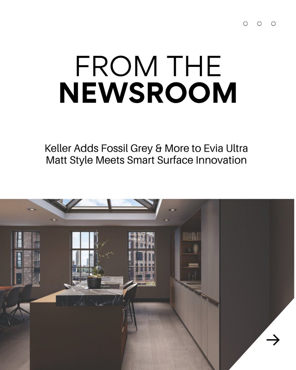 Discover keller expanded Evia Ultra Matt range, now featuring Fossil Grey on-trend, fingerprint-resistant and effortlessly elegant.

Read more here.👉architectsdatafile.co.uk/news/elegant-e…

#KitchenTrends #UltraMatt #KellerKitchens #ADF #ArchitectsDatafile