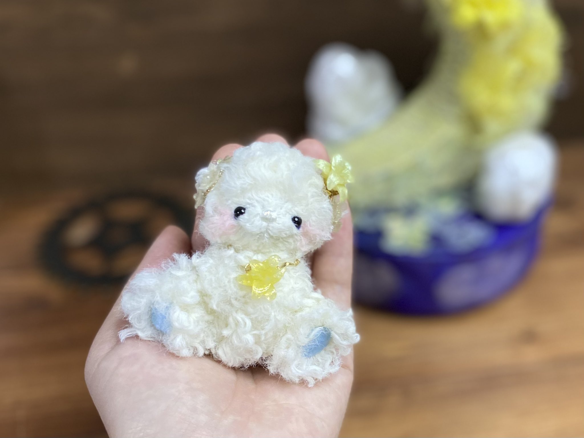 闇★美意識を高め自信をつけるテディベアオルゴナイト 勾玉オルゴナイト | smile88