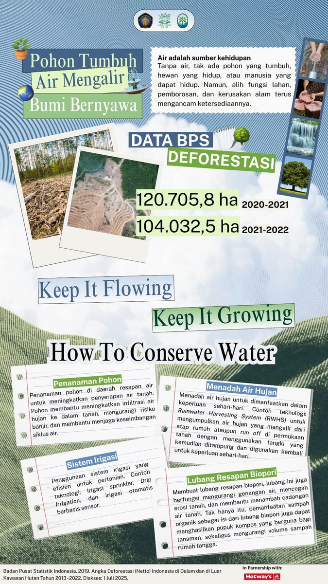 iaasub's tweet image. Keep it flowing, keep it growing!
Yuk, quote dan retweet tweet di atas, ajak mootsmu untuk mencintai dan menjaga alam kita! #NurtureNature #KeepItFlowingKeepItGrowing