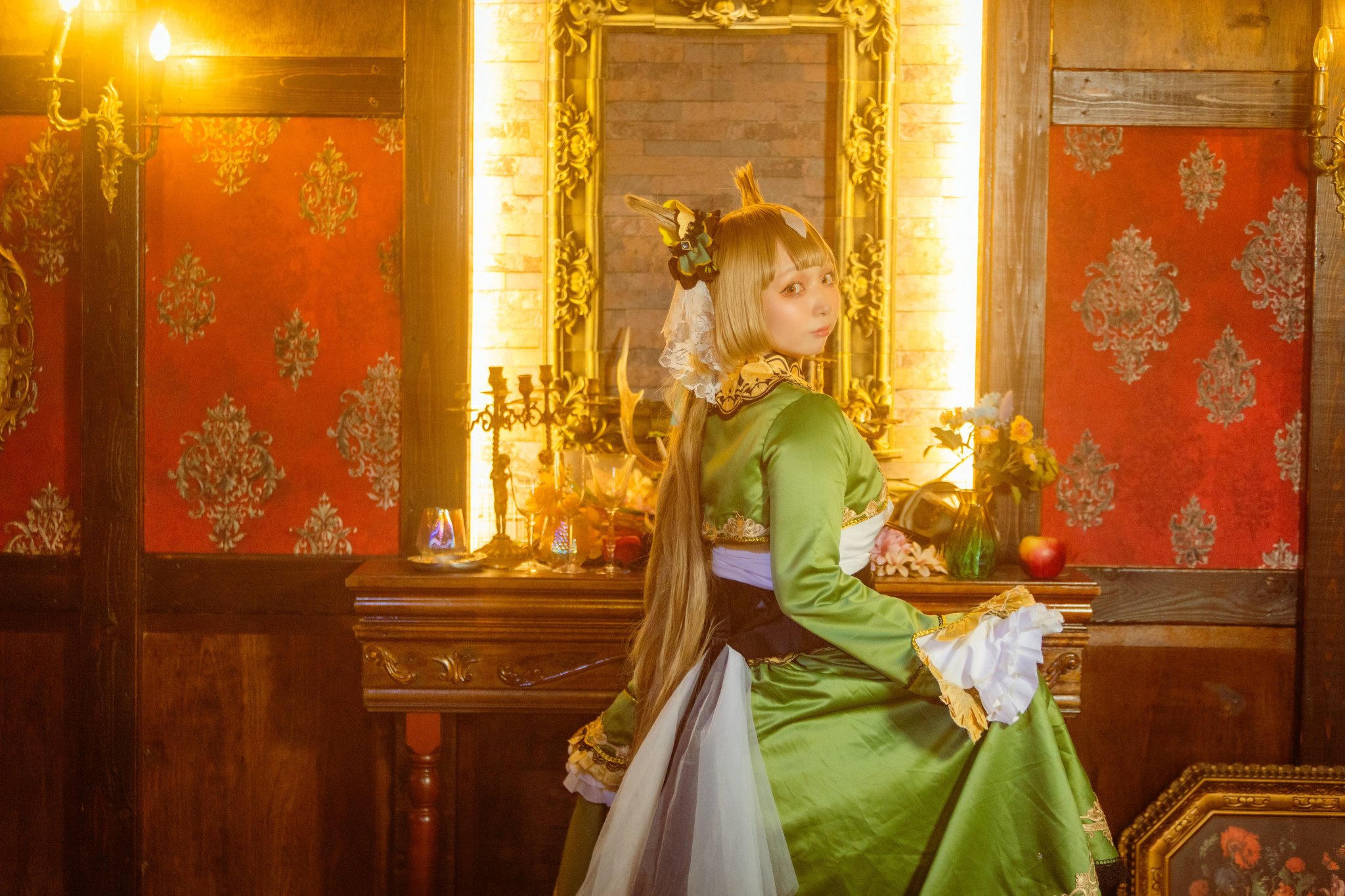 まるやま　シークレット版　君の彼女がサトノダイヤモンドのコスプレで えの on X: 