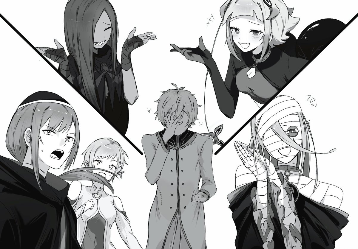 oC_UMIGAME's tweet image. セリフなしver.の大罪しきょー達！3