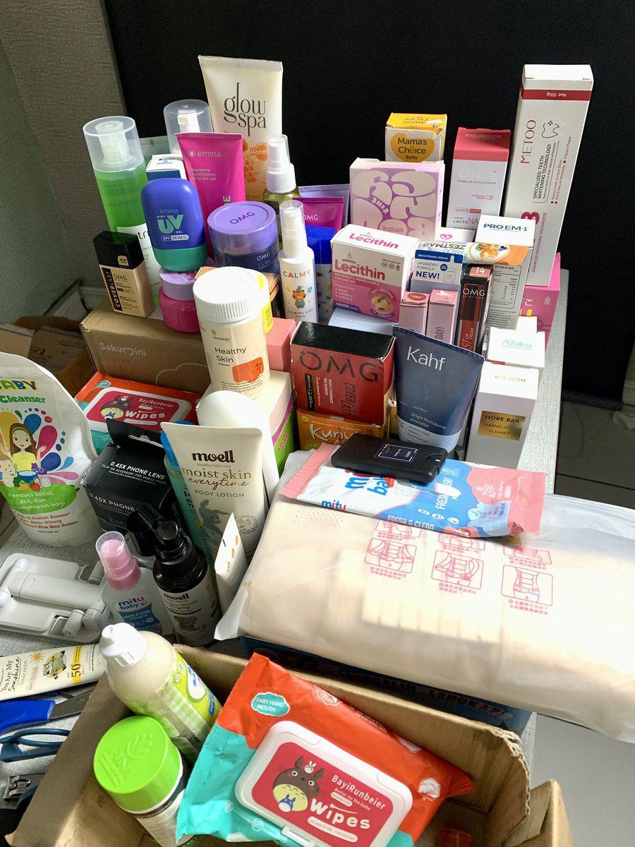 jwtspn's tweet photo. Sampel personal care ku baru sgini 2-3bulan fokus ngonten. Gpp kan blm sebanyak yg lain https://t.co/Y1FeQUipv8