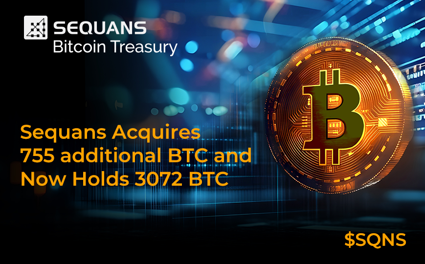 Sequans has purchased an additional 755 bitcoin for ~$88.5 million at an average price of ~$117,296 per bitcoin. As of 07/25/2025 we hodl ~3072 bitcoin acquired for ~$358.5 million at an average price of ~$116,690 per bitcoin. $SQNS
sequans.com/sequans-acquir…