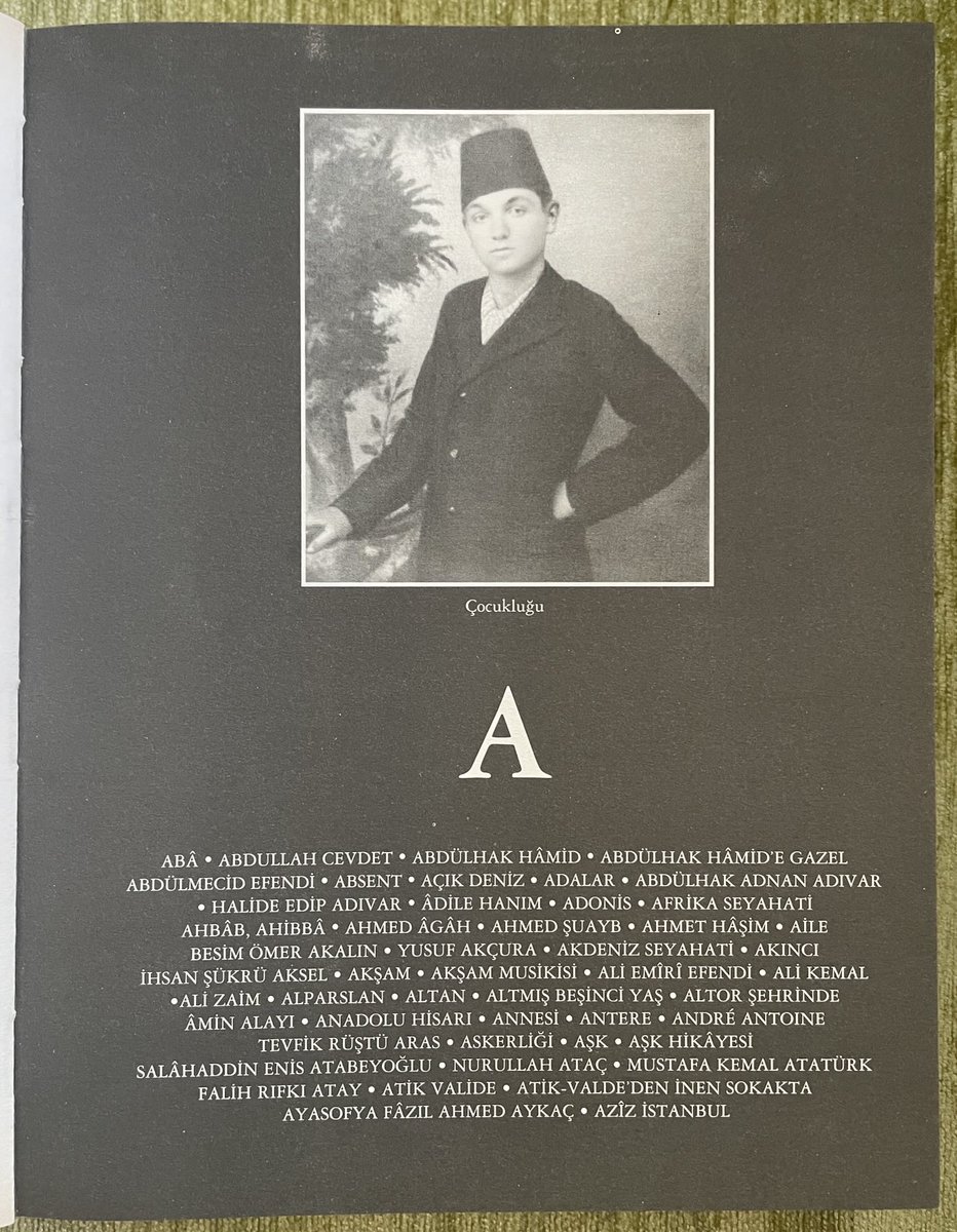 hattatberk's tweet image. Kütüphanemden: Yahya Kemal Ansiklopedisi…