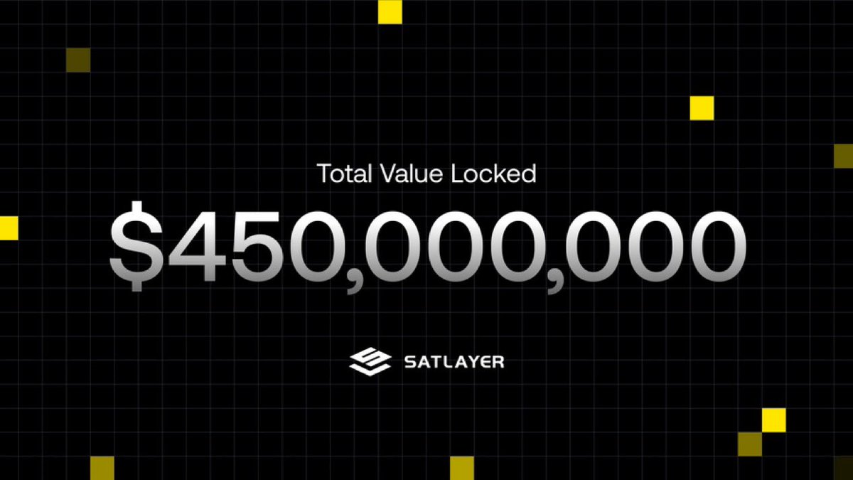 ZibahTheCreator's tweet image. BREAKING 🔥: @satlayer SatLayer TVL reaches a new all-time high: $450M 🟨

LFG