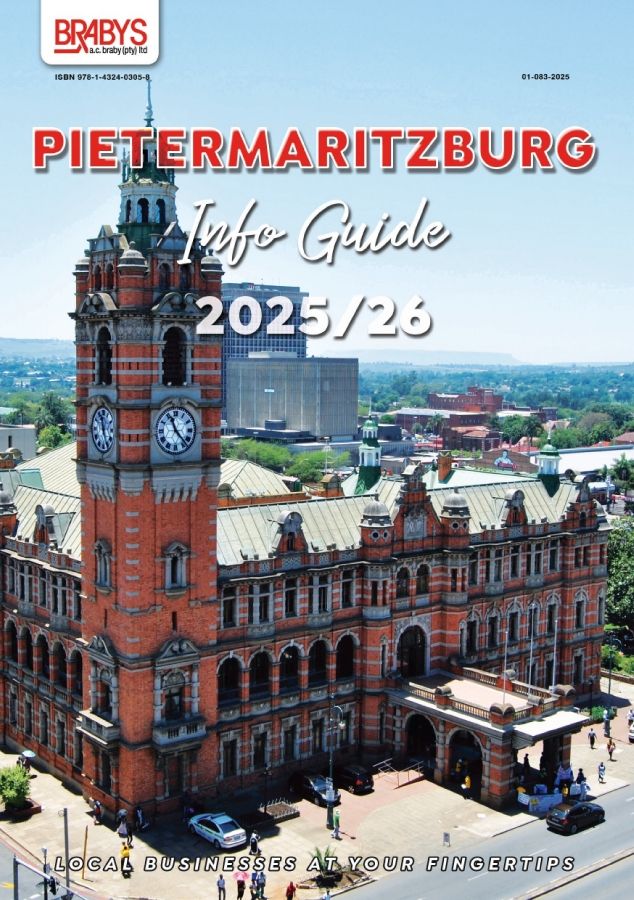 We are proud to announce the press release of the Pietermaritzburg Info Guide 2025/26 , an A5 Brochure and eBook, published by A C Braby.
Feel free to download the free eBook now.
[brabysebooks.co.za/.../mobile/ind…...]