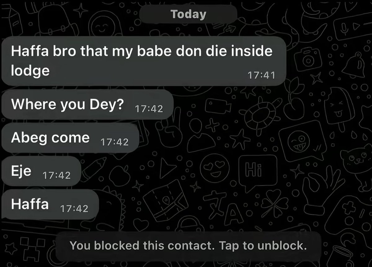 omo!! me i don turn water o.😂😂🏃‍♂️