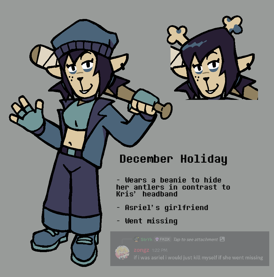 StrYk85's tweet image. Updated my Dess design