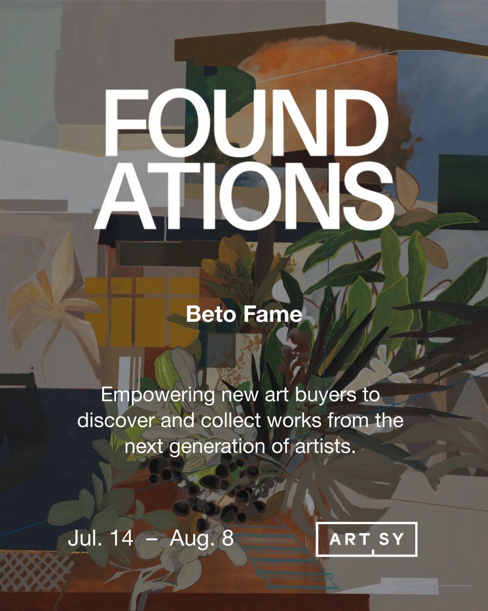 beerslondon's tweet image. We're delighted to have Beto Fame selected as part of Artsy's 'Foundations' showcase for 2025; a curated showcase of rising artists making accessible fine art.

For further information please contact info@beerslondon.com or DM here.

@betofame @artsy #foundations #risingartists