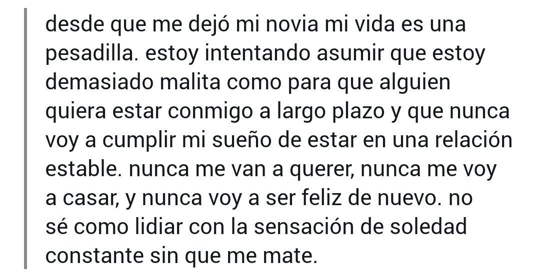 cclesbiansss's tweet image. Ay linda lo siento mucho, tal vez aún no encuentras a la chica ideal pero tarde o temprano llegará, no te sientas mal linda, a veces lo bueno tarda más de lo que nos gustaría pero te prometo que podrás cumplir tus sueños de tener una relación bonita como te gustaría 🐞