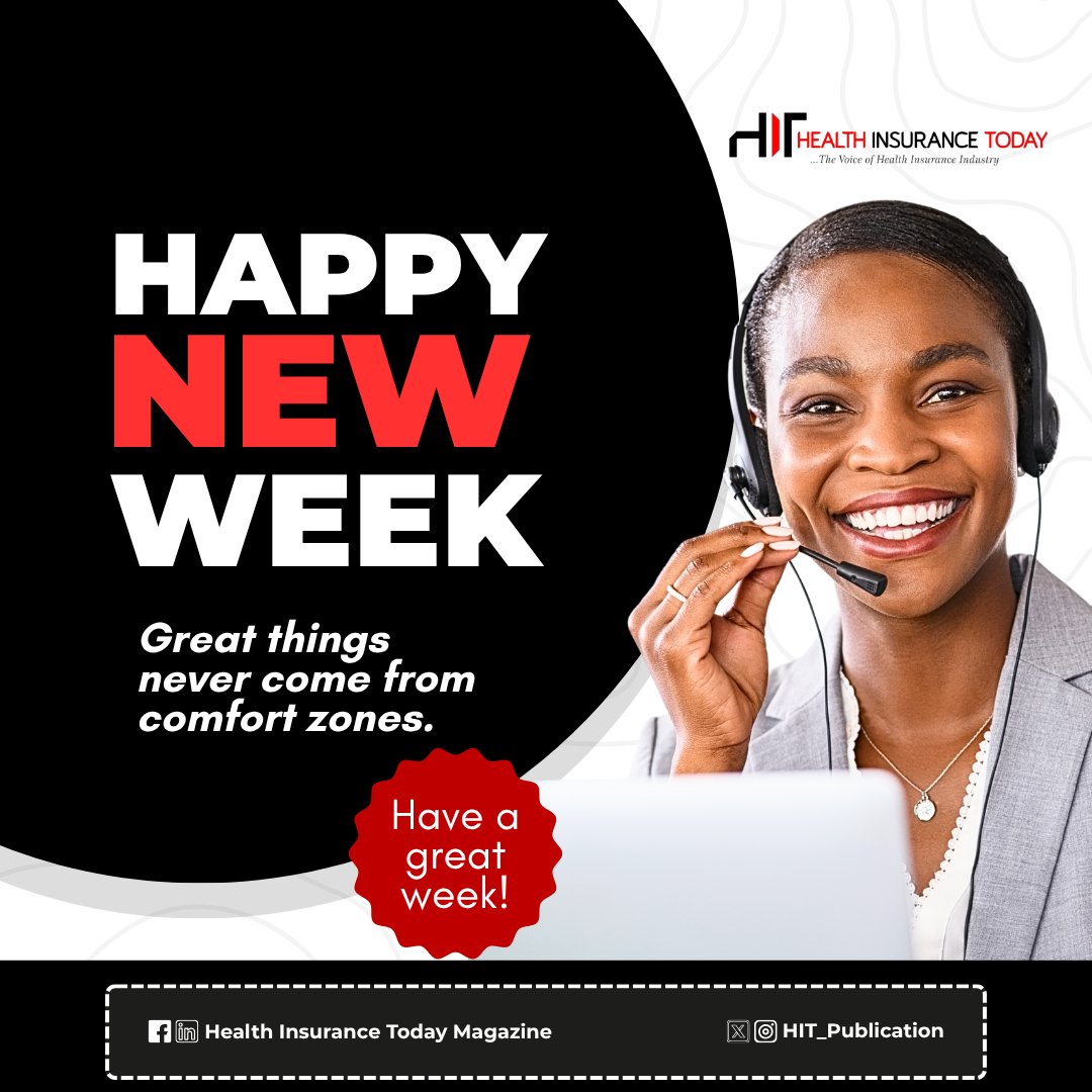 HIT_Publication's tweet image. Happy New Week!

Remember, growth doesn't happen in the comfort zone. Step out, stretch yourself, and pursue greatness this week.

Let’s make it count!

#NewWeekMotivation #HealthInsuranceToday #HITM #HITR #MondayMotivation 
On a Monday
Papa Ajasco
#BigBrotherNaija
#Sesko
