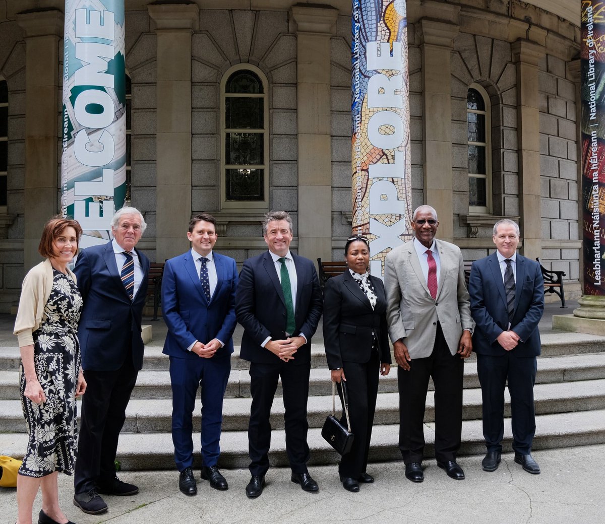 National Library of Ireland (@nlireland) on Twitter photo We were pleased to welcome His Excellency Sir Rodney Williams, Governor-General of Antigua and Barbuda, and Lady Sandra Williams to the National Library of Ireland last Friday, 27th July. <a href="/IrlEmbCanada/">Irish Embassy Canada</a> <a href="/GISAntigua/">GIS Antigua & Barbuda</a> <a href="/caribbeannewsuk/">CaribbeanNewsNetwork</a> We were pleased to welcome His Excellency Sir Rodney Williams, Governor-General of Antigua and Barbuda, and Lady Sandra Williams to the National Library of Ireland last Friday, 27th July. <a href="/IrlEmbCanada/">Irish Embassy Canada</a> <a href="/GISAntigua/">GIS Antigua & Barbuda</a> <a href="/caribbeannewsuk/">CaribbeanNewsNetwork</a>