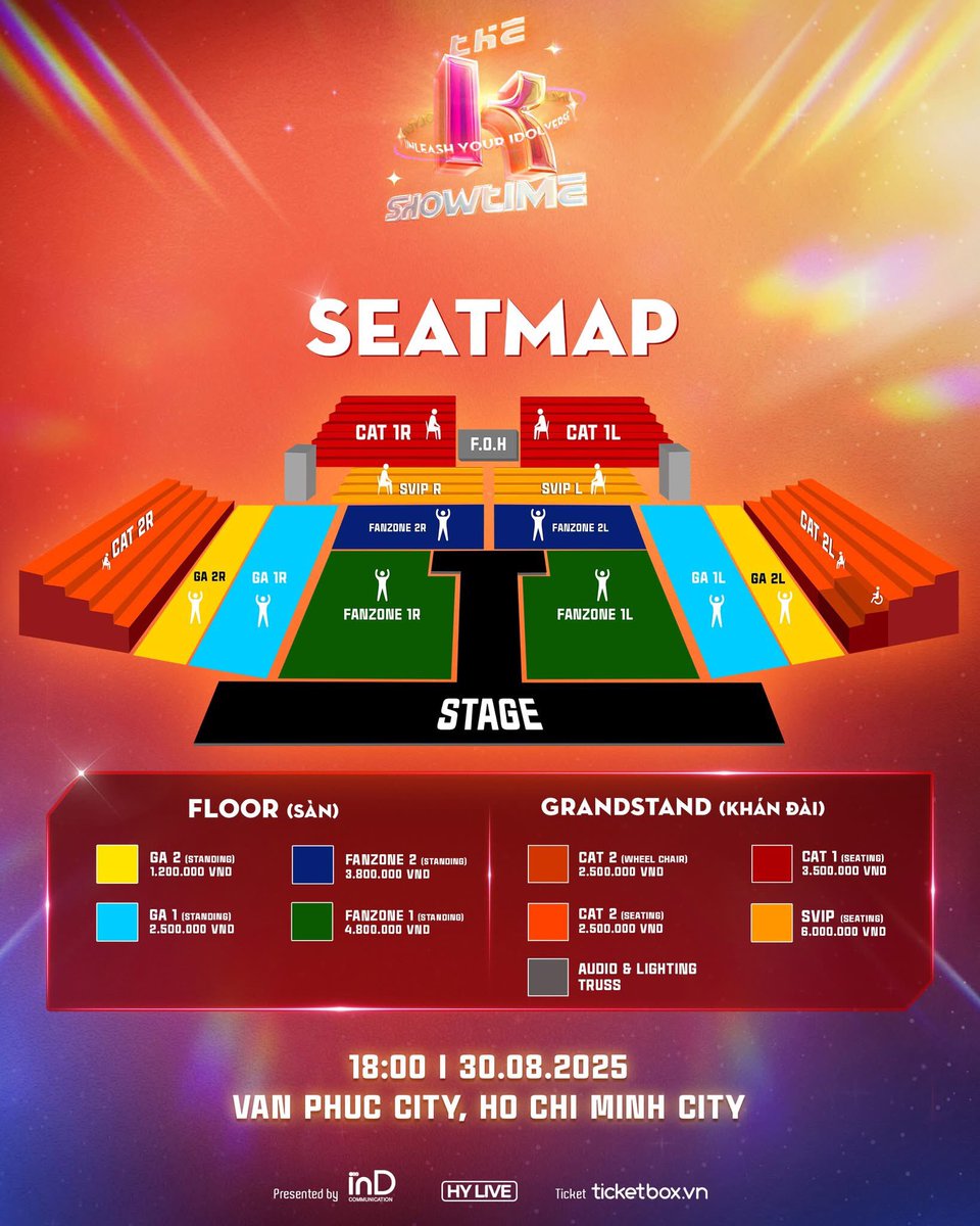 seulgifood's tweet image. The K-Showtime Ticket prices & Benefits
Ticket on sale: 02/08 10AM (ICT)
ticketbox.vn