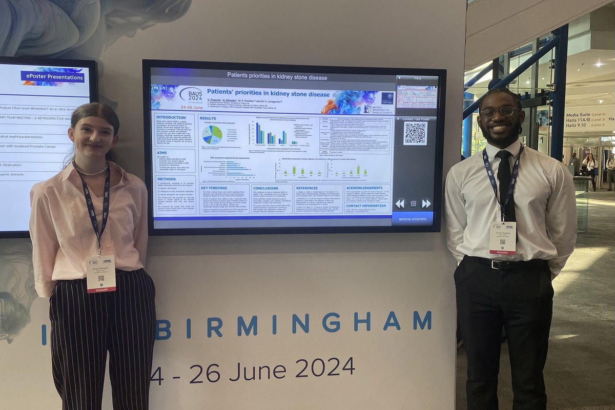 📢 Congratulations to Exeter College students, Victor Popoola and Grace Wheeler (both 2019, Medicine) on publishing as first authors in the 'Annals of the Royal College of Surgeons of England'.

🔗 Read more via the News link in bio

#ExeterCollegeOxford