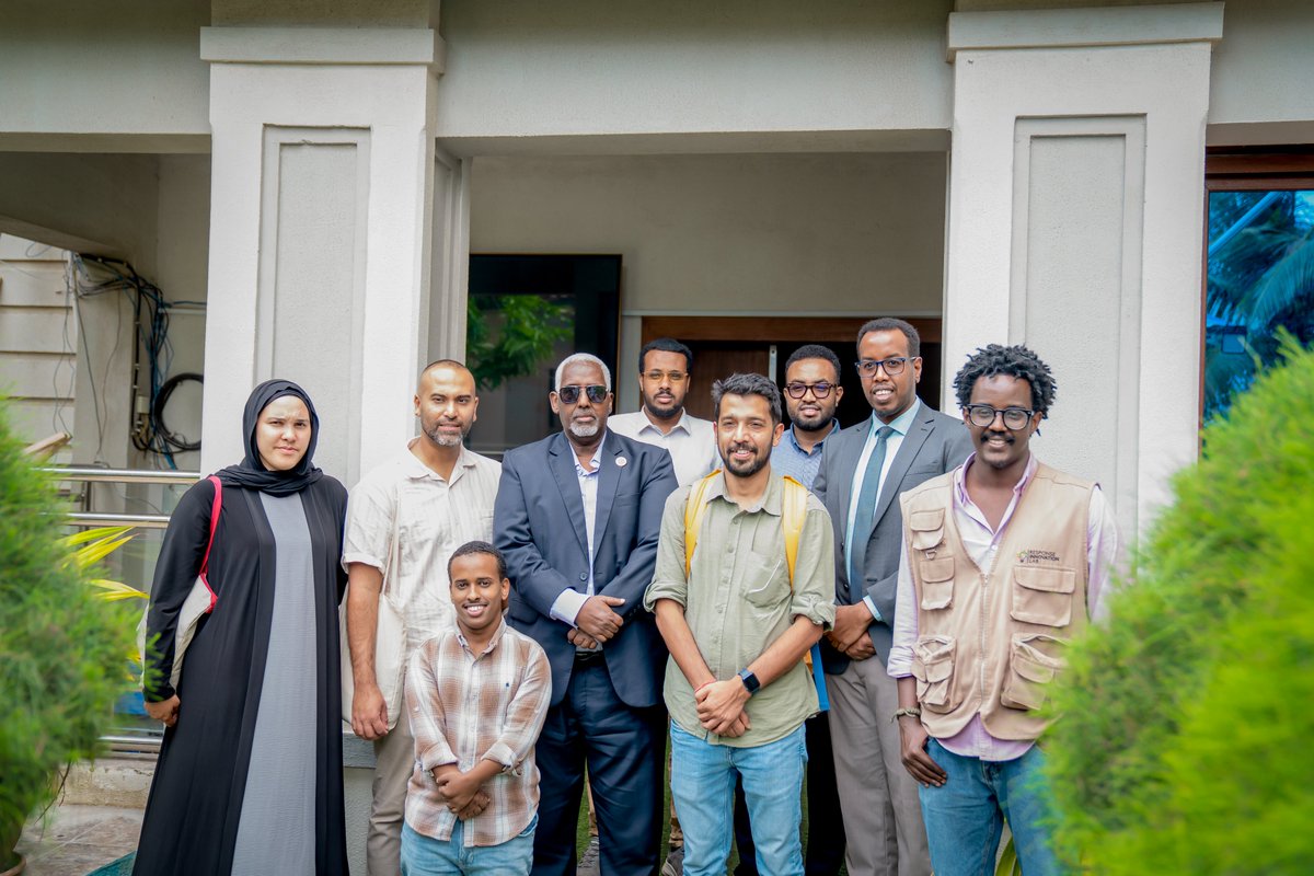 Today, we were honored to host the Response Innovation Lab team at the BUIhub, led by Mr. Nishant Das,He was accompanied by Mr. Utsav Kharel,Mr. Liban Mohamed, &amp;Ms. Michaela.
They were warmly received by Prof. Mohamed Biday, Rector of BU University, &amp; Raage ,Director of the hub.