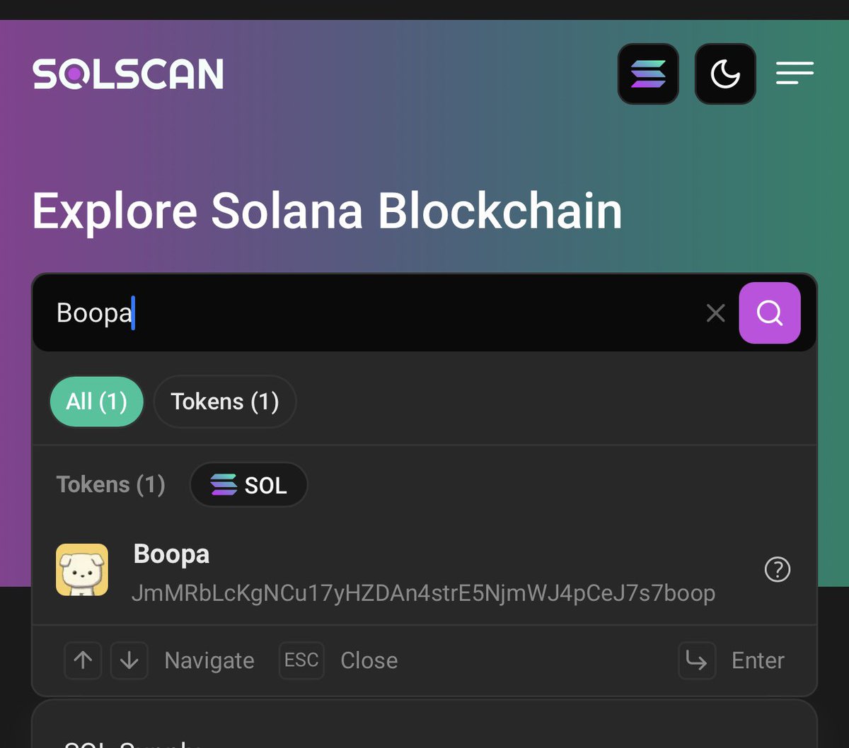 2 months baby $BOOPA , just got update from $SOL blockchain 

JmMRbLcKgNCu17yHZDAn4strE5NjmWJ4pCeJ7s7boop