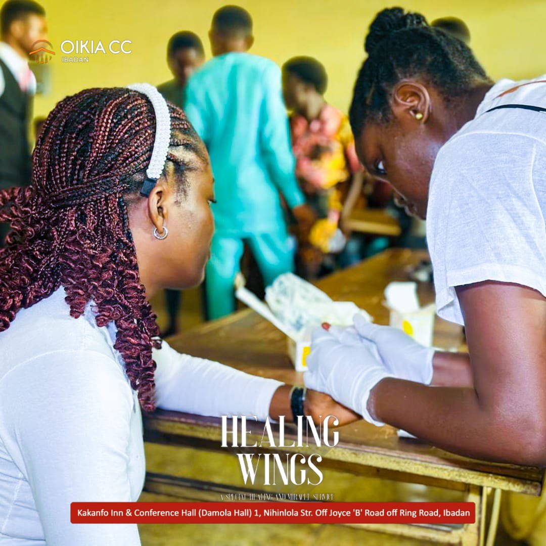 OikiaccIbadan's tweet photo. Healing Wings 2025 was nothing short of supernatural! 🙌 We were blessed by the ministration of our ministry gift @pfemiolaleye . Key reminders:
-The power of God is available via the Holy Ghost 
-The healing of Jesus brings faith.  

#myoikia #ibadan https://t.co/crTp0JfSw9