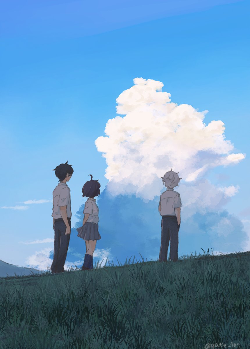 夏なので夏の絵を再放送します