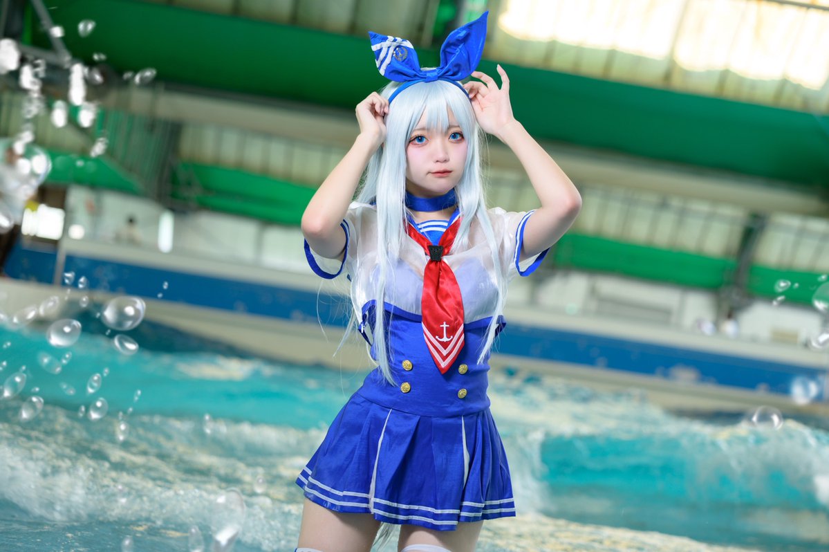 rsn_cos's tweet image. Goddess of Victory : NIKKE
.
.
アンカー　🏖️
Anchor　⚓️
.
.
#こすおんくだまつ健康パーク　#こすおん
#NIKKEcosplay #NIKKE夏2025