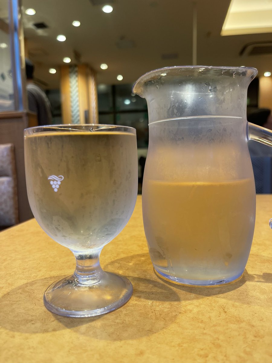 sakura050301's tweet image. 今日もミラノ風お冷や