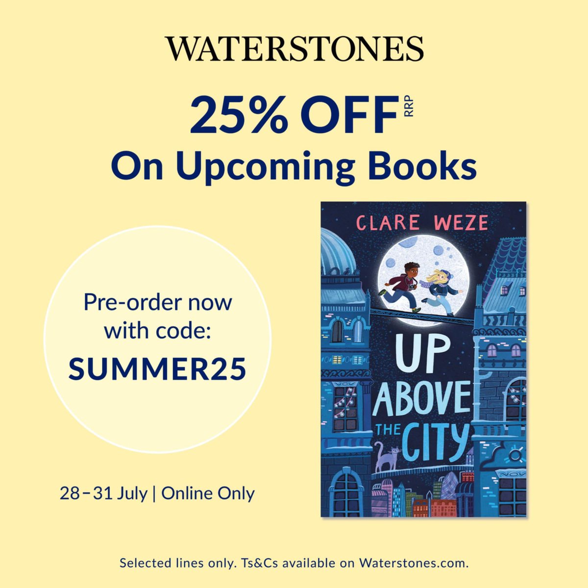 Incredible summer promotion!! 🥳                                        #preorder #childrensbooks #upabovethecity
