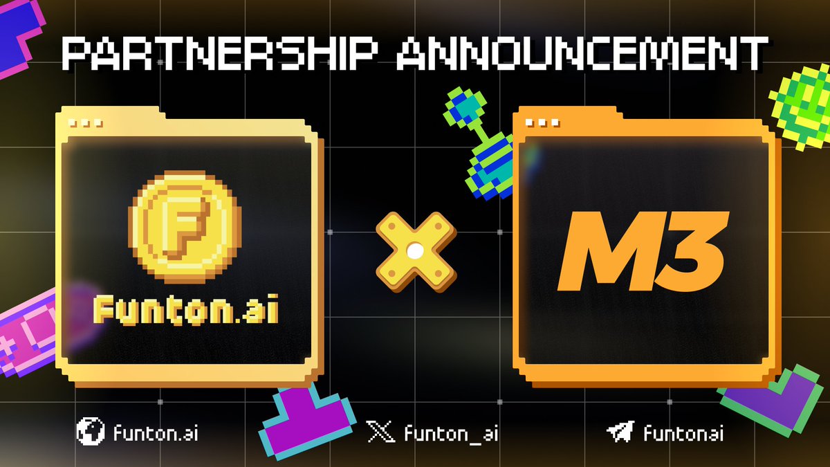 funton_ai's tweet image. 🤝 Funton.ai is excited to partner with @M3DAO_global!

A community-governed digital ecosystem bridging #Web3 and the real world.

🌟 With 5,000+ active users, $10M+ raised for startups, and a strong presence across global conferences, M3 DAO blends on-chain…