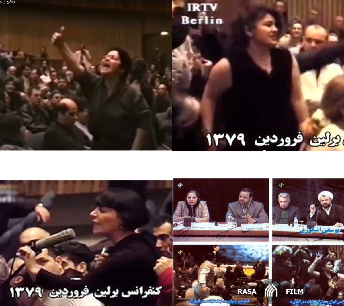MoraadBeyK's tweet image. سال ۱۳۷۹(۲۰۰۰میلادی)اصلاح طلبان به سر کردگی اکبر گنجی با دعوت حزب سبز آلمان و حمایت بنیاد هاینریش کنفرانسی در سالن* ۲۵۰ نفری برگزار کردند،تجمع خارج از سالن هم حدود *۱۵۰ نفر تخمین زده شد در آن کنفرانس حضار از جمهوری اسلامی گذر کردند،۲۵سال از آن روز میگذرد!از گنجی کپی نکنید دیگه
