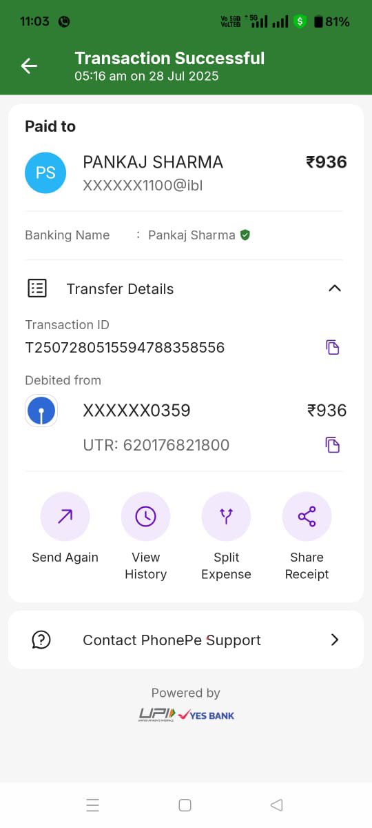 mudgal86's tweet photo. @Olacabs @OlaElectric ,

I have booked a cab in emergency in the Morning at 3:30 am and in the app there was showing charges as 536/- but, driver has charges 936/- from me in my emergency and I have to pay the same to him.

Request you to please investigate the same. https://t.co/3tfk9whlSh