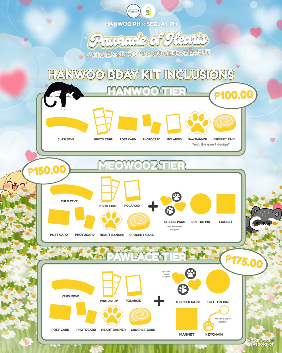 🐾💗 𝐂𝐒𝐄 𝐑𝐄𝐆𝐈𝐒𝐓𝐑𝐀𝐓𝐈𝐎𝐍 𝐈𝐒 𝐍𝐎𝐖 𝐎𝐏𝐄𝐍! 💗🐾

Follow the trail of hearts to a day full of love for 143z and a paw-some birthday celebration for our precious HanWoo!

Join us at 𝗣𝗔𝗪𝗿𝗮𝗱𝗲 𝗼𝗳 𝗛𝗘𝗔𝗥𝗧𝗦: 𝟭𝟰𝟯𝘇 𝗮𝗻𝗱 𝗛𝗮𝗻𝗪𝗼𝗼 𝗕𝗶𝗿𝘁𝗵𝗱𝗮𝘆