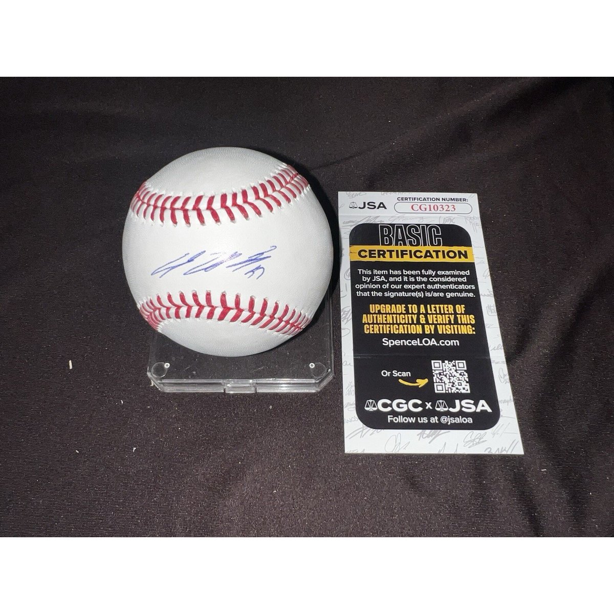 CollectingAll's tweet image. Jung Hoo Lee Signed Official Major League Baseball San Fran Giants JSA Auth #3: $286.99 sportsmemorabilia.com/mlb-memorabili… ∀ #MLB #BaseballMemorabilia #AutographedBaseball #SignedCollectibles #Giants