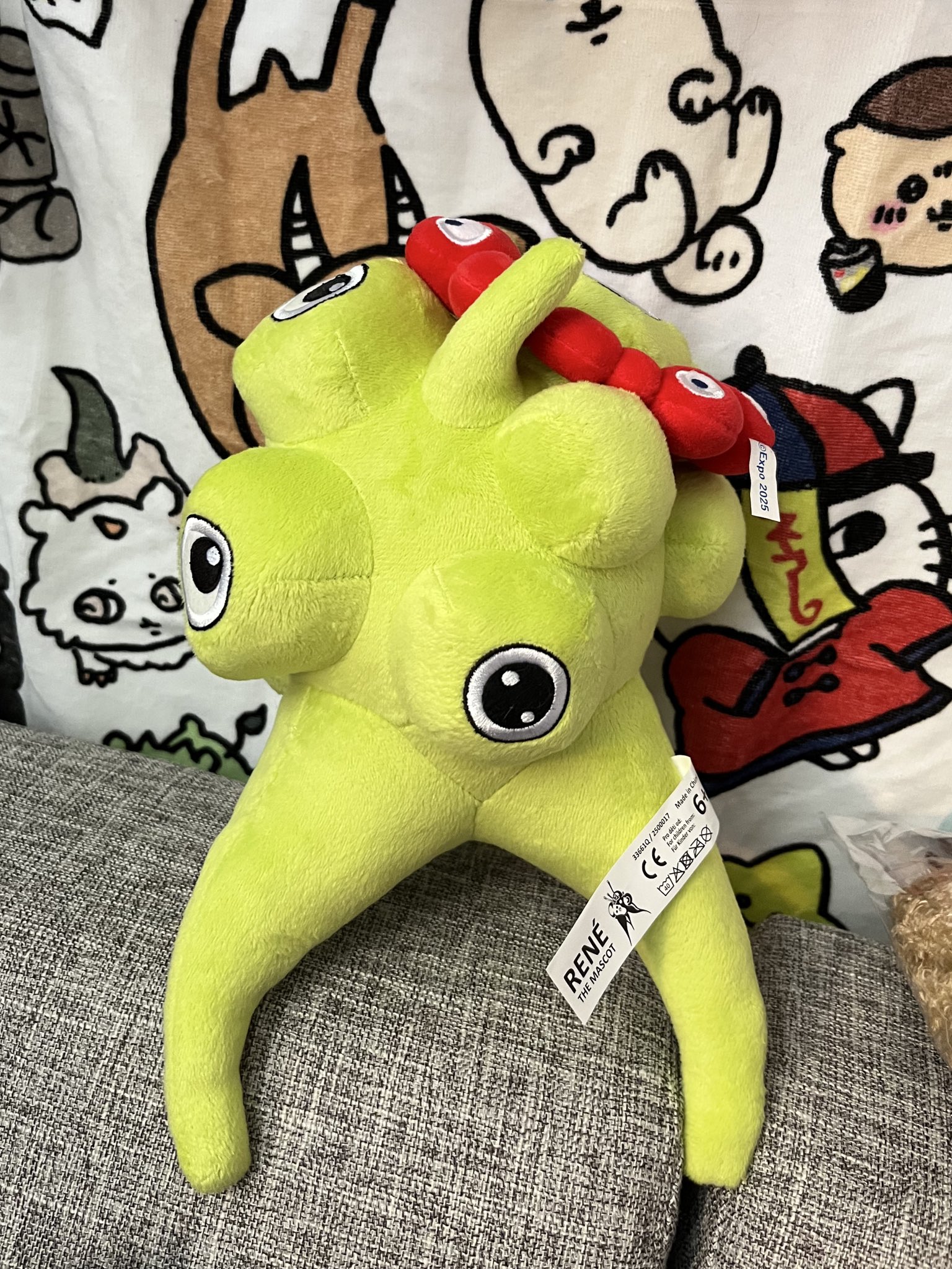 レネ　新品　René 大阪　万博　チェコ レネ René チェコ 大阪 関西 万博限定 ぬいぐるみ 新品 - メルカリ