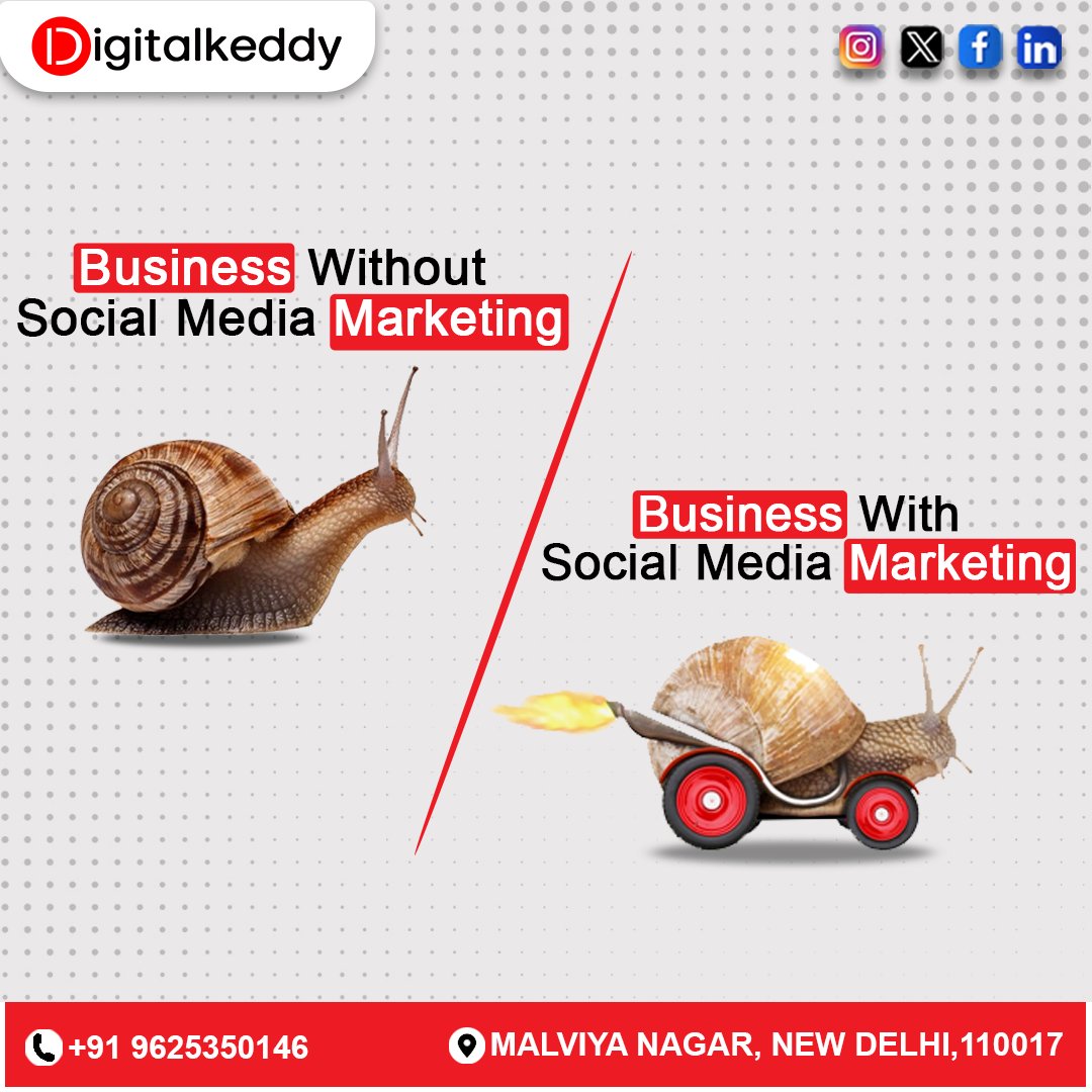 Digital_keddy's tweet photo. Business Without Social Media Marketing = Slow Growth. Business With Social Media Marketing = Fast Growth on Wheels!  #SocialMediaMarketing #DigitalMarketing #GrowYourBusiness #DigitalKeddy  #SMOExperts https://t.co/KJuko4i1Zu