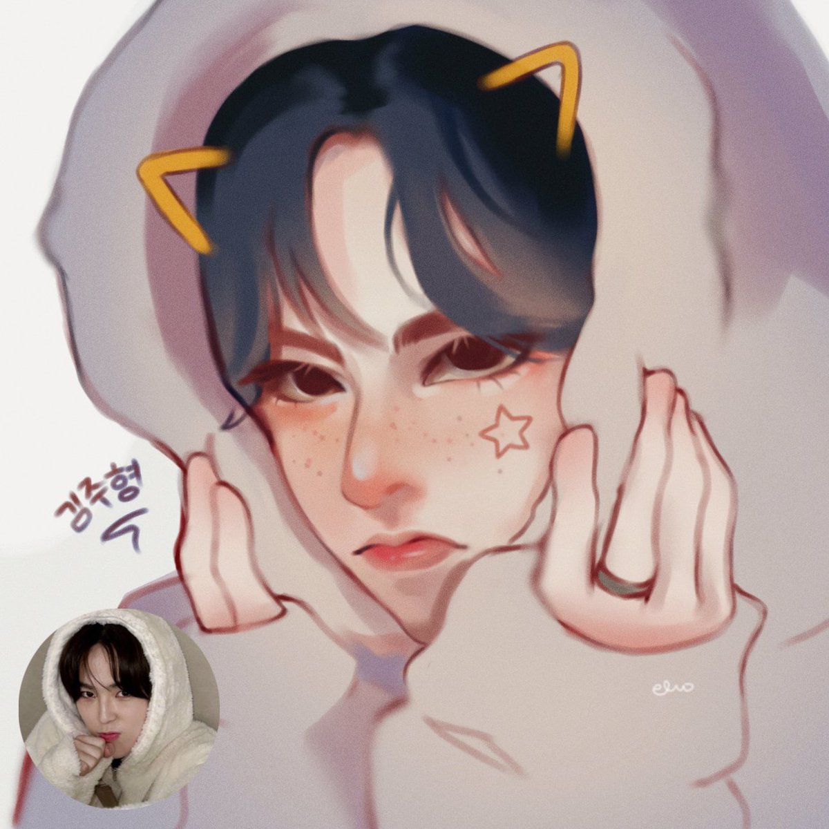aonamu_'s tweet image. my babygirl 😔