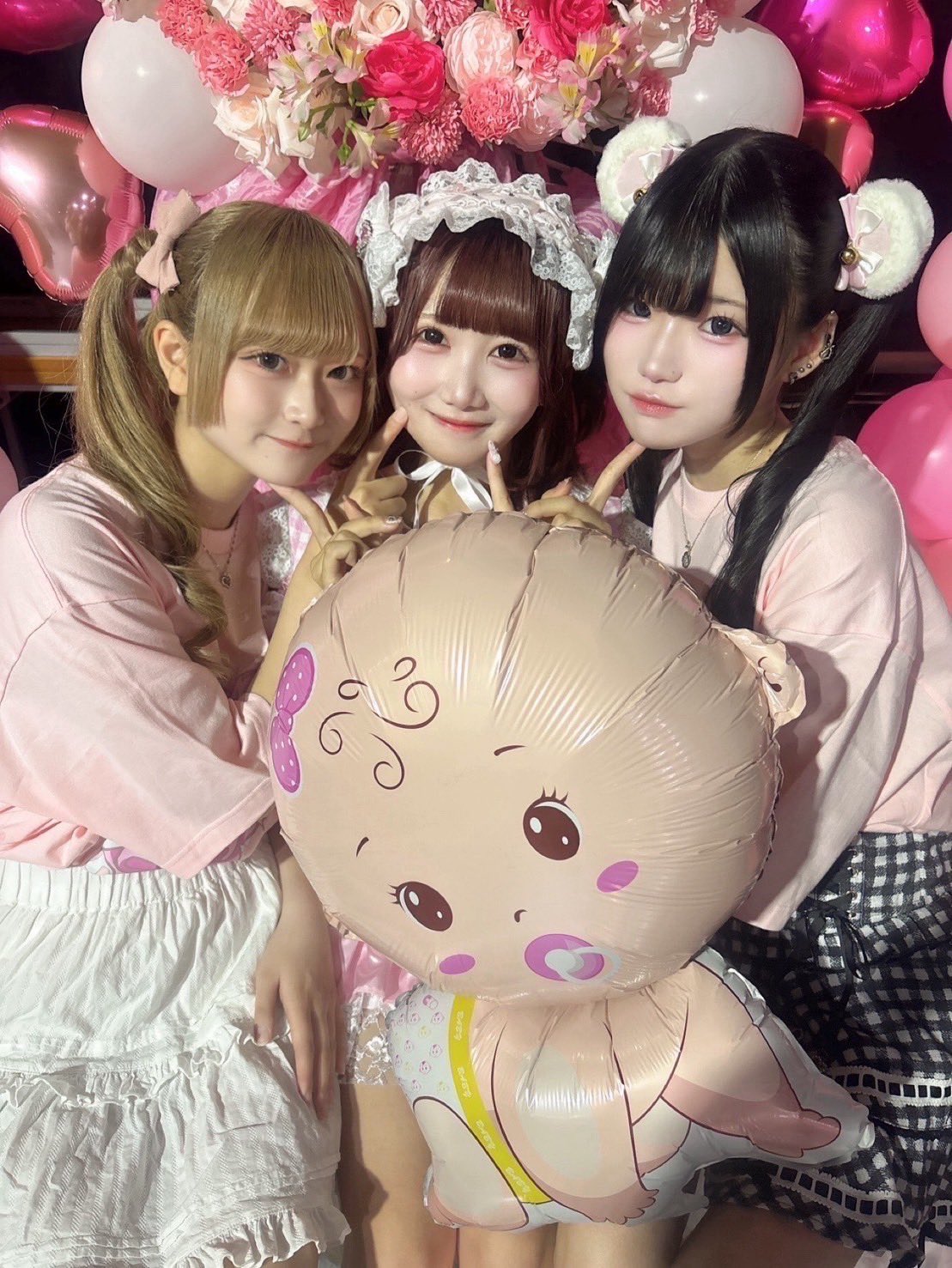 あやページ♡きゃんちゅー二周年ツアーちびぬい衣装+ゆいちゃん生誕