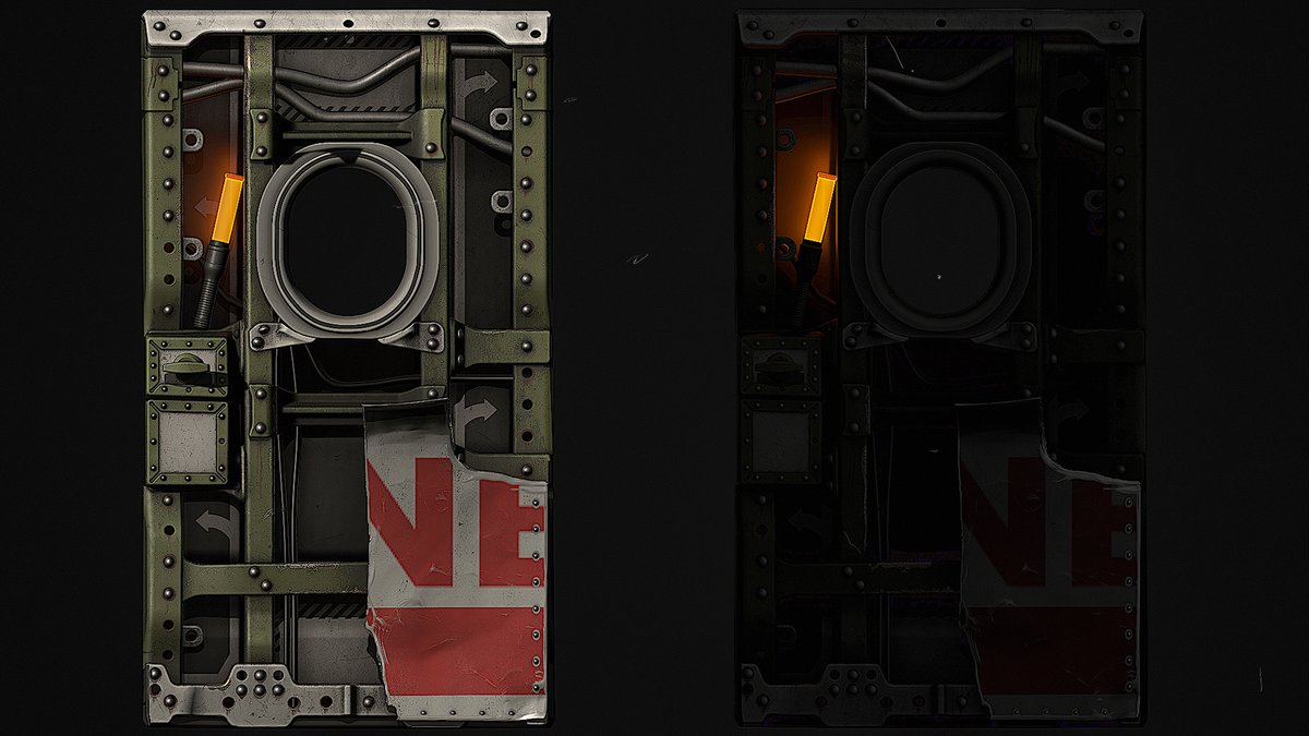 DucksWorkshop's tweet image. This weeks rust skin, forged from some scavenged plane fuselage. Just don't let the raiders through the window ! @playrust