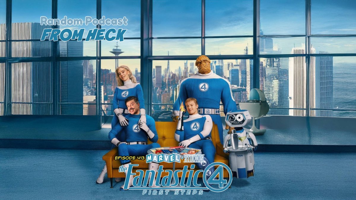 This week's #podcast features #FantasticFour First Steps, #Murderbot (Season 1 finale), #Ironheart (Series FInale?), #SquidGame3, #DexterResurrection, #comicbooks, and more!
entertainmentfish.com/2025/07/28/ran…