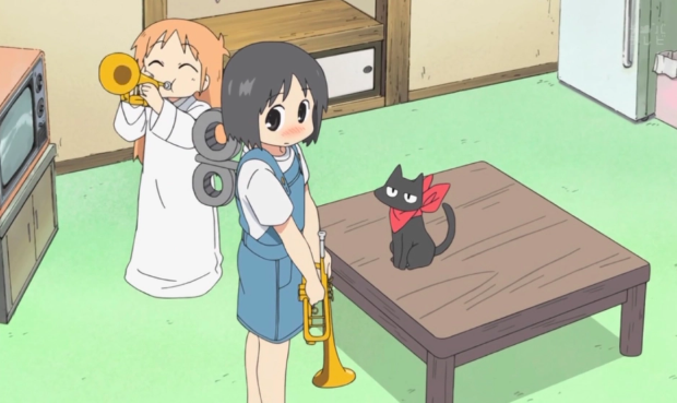 khaenriahbot's tweet image. just realised Ineffa and Aino are basically Hakase and Nano from Nichijou
