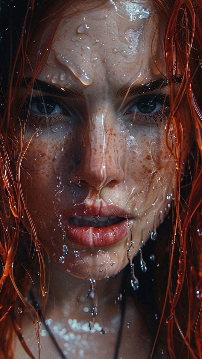 Every droplet tells a story of strength and beauty #wallpaper #4k #digitalart