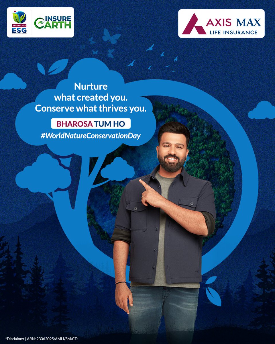 Give back to nature by conserving the precious resources that keep us all going.
On this World Nature Conservation Day, become the Bharosa for the future generations!

Disclaimer: bit.ly/46fR9Tt
ARN: 23062025/AMLI/SM/CD

#BharosaTumHo